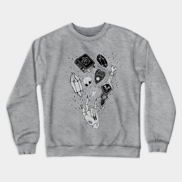 ☽ Witchcraft ☾ Crewneck Sweatshirt by lOll3